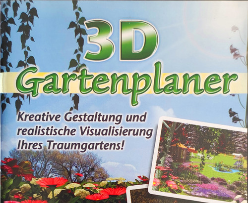 Gartenplaner software cd - 3d,