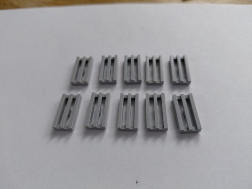 10x lego fliese 2 gitter - fliese,