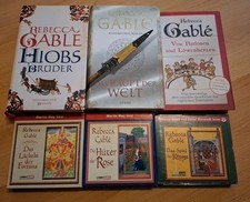 Rebecca Gablé Buchpaket Hiobs Brüder, Das Haupt der Welt, drei Hörbücher