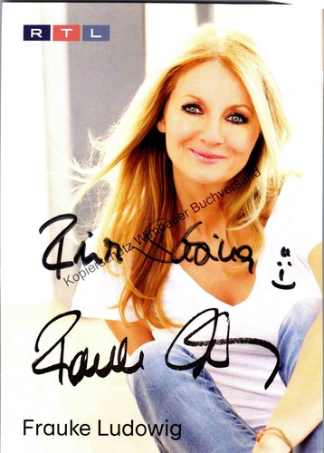 Original autogramm frauke - original,