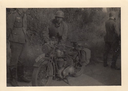 Foto wehrmacht kradmelder - foto,