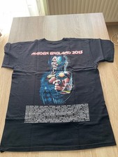 Iron Maiden Maiden England Tour Shirt 2013 sehr gut erhalten Größe M