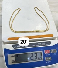 18 Karat Dubai Gold Kette 20