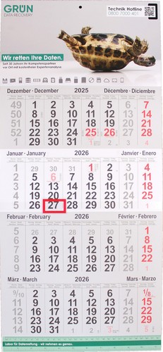 Monatskalender 2026 - , |