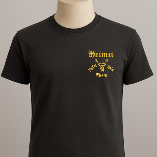 Shirt schwanz jagd heimat - t-shirt,