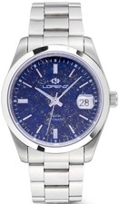 LORENZ Genf King Gemstone Lapislazuli 39 MM - 030235LL Herrenuhr Automat