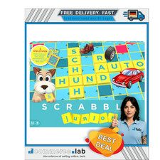 Mattel Games Scrabble Junior Wörterspiel und Kinderspiel, Kinderspiele Bretts...