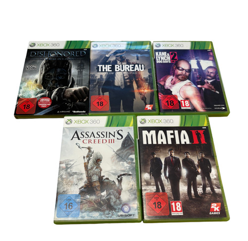 Microsoft xbox 360 spiele - 5x,