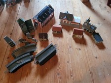 Modellhäuser passend für H0, mittelmäßiger Zustand