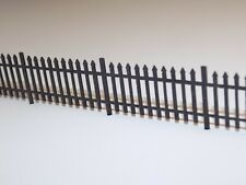 4 Fuß schmiedeeisener Zaun (1,5 Meter) OO Maßstab 1:76 Modelleisenbahngeländer Zaun