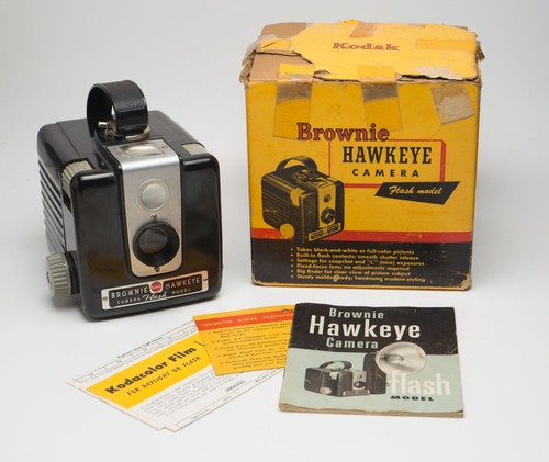 Kodak brownie hawkeye - kodak, camera