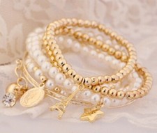 6er set armbänder - 6er,