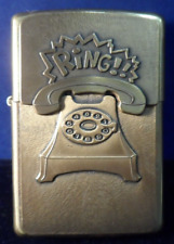 Zippo Feuerzeug Telefon Wählscheiben Ring