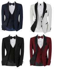 Jungen schimmernder Smoking