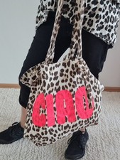 Tasche shopper bag Leo Leopard
