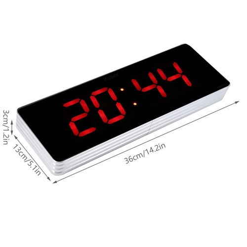 Digitale led wanduhr - digitale, led-wanduhr