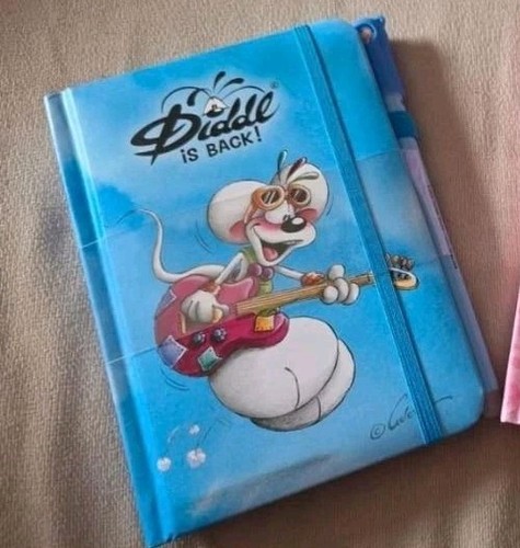 Diddl notiz buch - notiz, stift