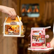 Robotime diy mini - robotime, mini-puppenhaus