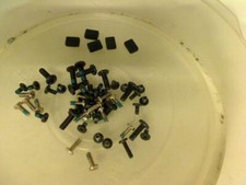 Schrauben Satz Set & Gummi Display Blende Abdeckung Samsung NP-R41 R41