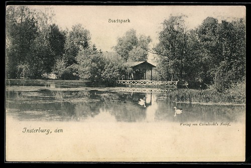 Ansichtskarte insterburg - ansichtskarte,