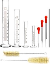 4 Pcs Messzylinder Glas, 5