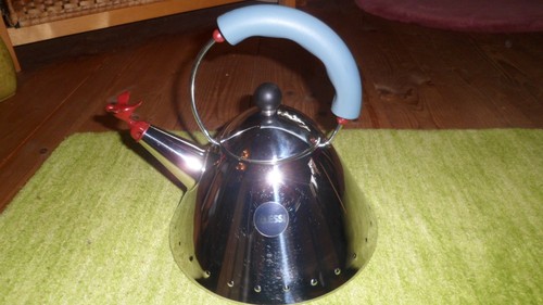 Alessi wasserkessel edelstahl - alessi, wasserkessel,