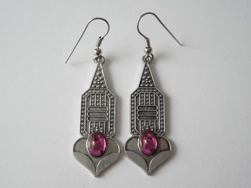 Vintage ohrringe aluminium - vintage,
