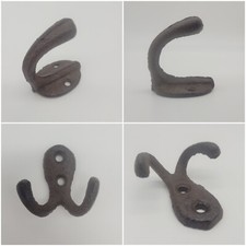 Garderobenhaken Wandhaken Haken Garderobe Kleidung Eisenguss Landhausstil