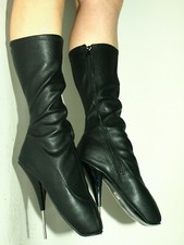 Promotion ! High heels kunstleder ballet  boots size 41-47  heel 20cm POLAND