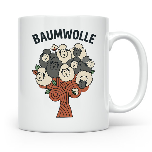 Baumwolle tasse lustiges - baumwolle,