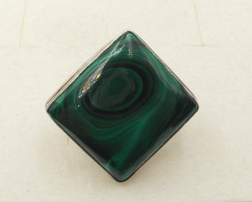Malachit ring - -,