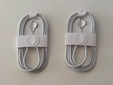2x Apple Ladekabel USB-C auf