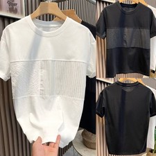 O Neck Herren Freizeit Grafik