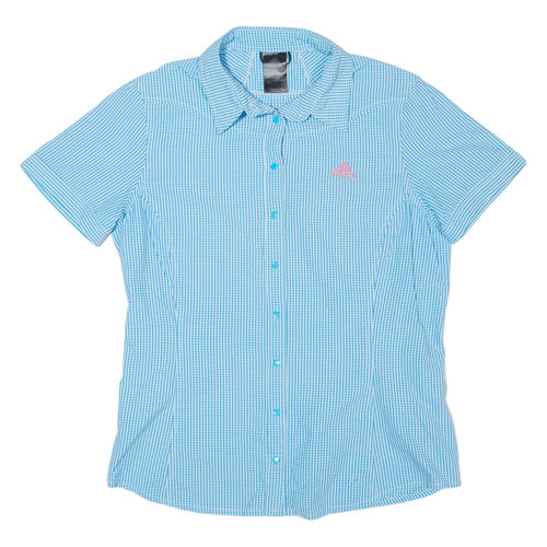 Adidas damenbluse blau nylon - adidas,