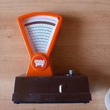 Waage Kaufmannsladen - Piko Spielwaren - Vintage - 2 Aufsätze