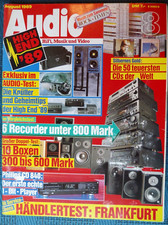 AUDIO 8/89,LEVINSON 27,THORENS