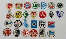 26 Vintage Fußball Magneten Bundesliga Mannschaften mit alten Emblemen RAR HL5