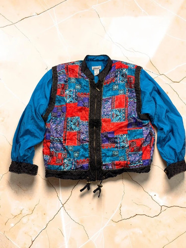 Vintage jacke bunt - vintage,