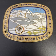 Old German 1953 ADAC badge