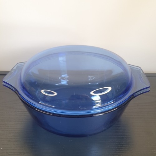 Pyrex schale kobaltblau blaue - schale,