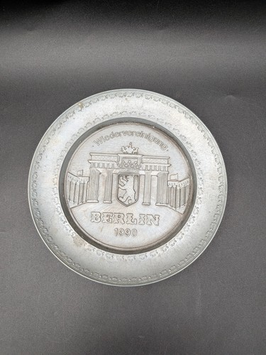 Vintage zierteller zinn - vintage,