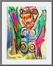 Malerei   Mann Pop Art