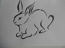 Schablone Hase2 auf A4