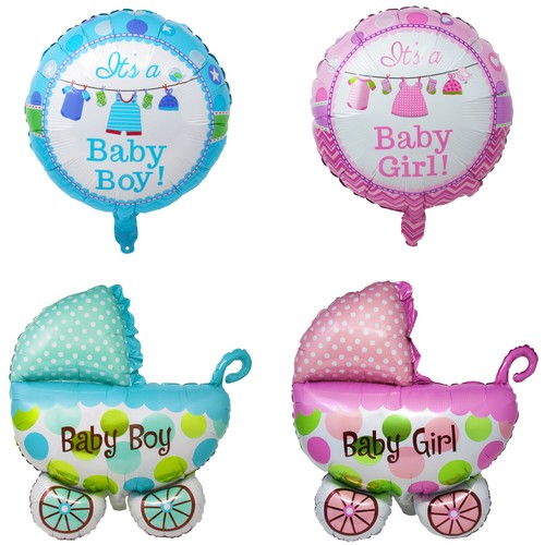 Folien luftballon kinderwagen - folien,