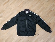 Adidas Bomberjacke Wendejacke Gr. M Weiß Schwarz