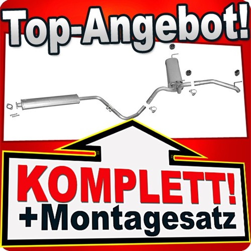 Auspuff für opel - opel, 1.6