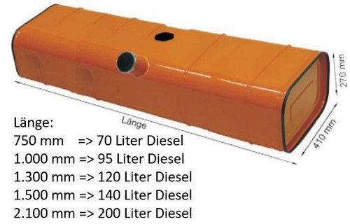 Lkw tank dieseltank - dieseltank, iveco