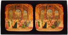Robert Der Teufel 2. Akt Theater Frankreich C1870 Foto Stereo Diorama Vintage
