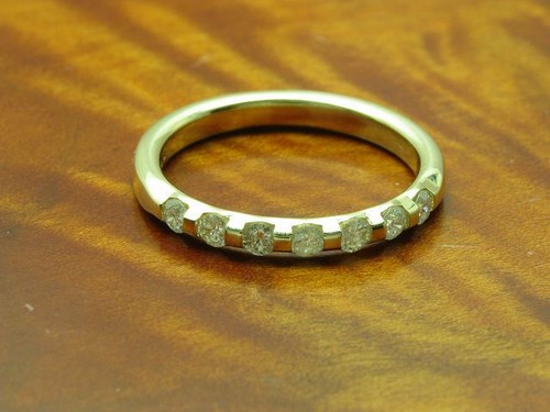 14kt 585 gelbgold ring mit - 14kt,