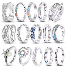 925 Silber Damen Ring Gr. 52-59 | Verschiedene Modelle | Geschenkidee | Frau |